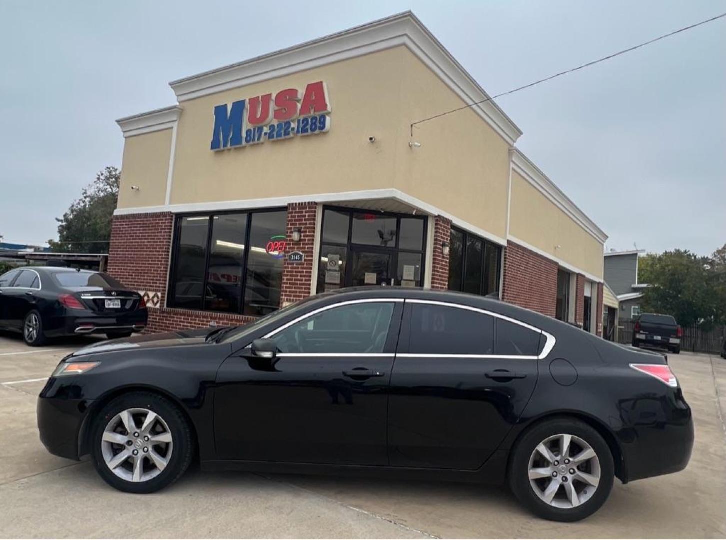 2013 Black ACURA TL TECH (19UUA8F50DA) with an 3.5L engine, Automatic transmission, located at 4415 NE 28th St, Haltom City, TX, 76117, (817) 222-9334, 32.795322, -97.280937 - Photo#0