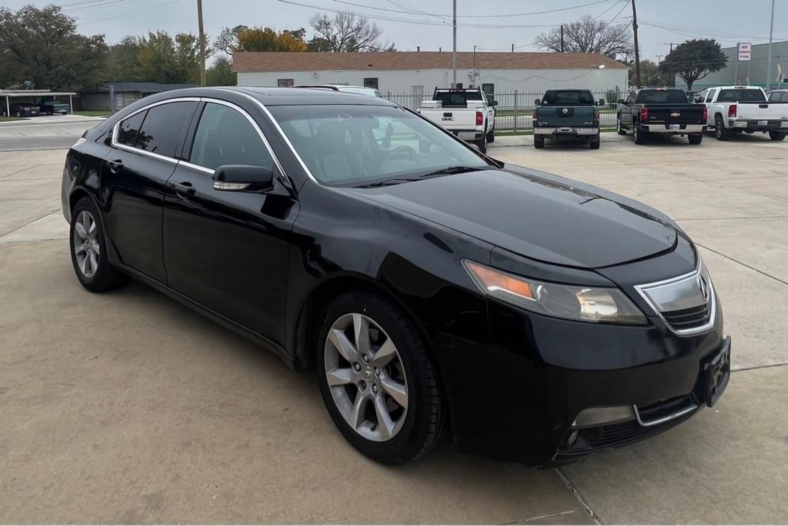 2013 Black ACURA TL TECH (19UUA8F50DA) with an 3.5L engine, Automatic transmission, located at 4415 NE 28th St, Haltom City, TX, 76117, (817) 222-9334, 32.795322, -97.280937 - Photo#4