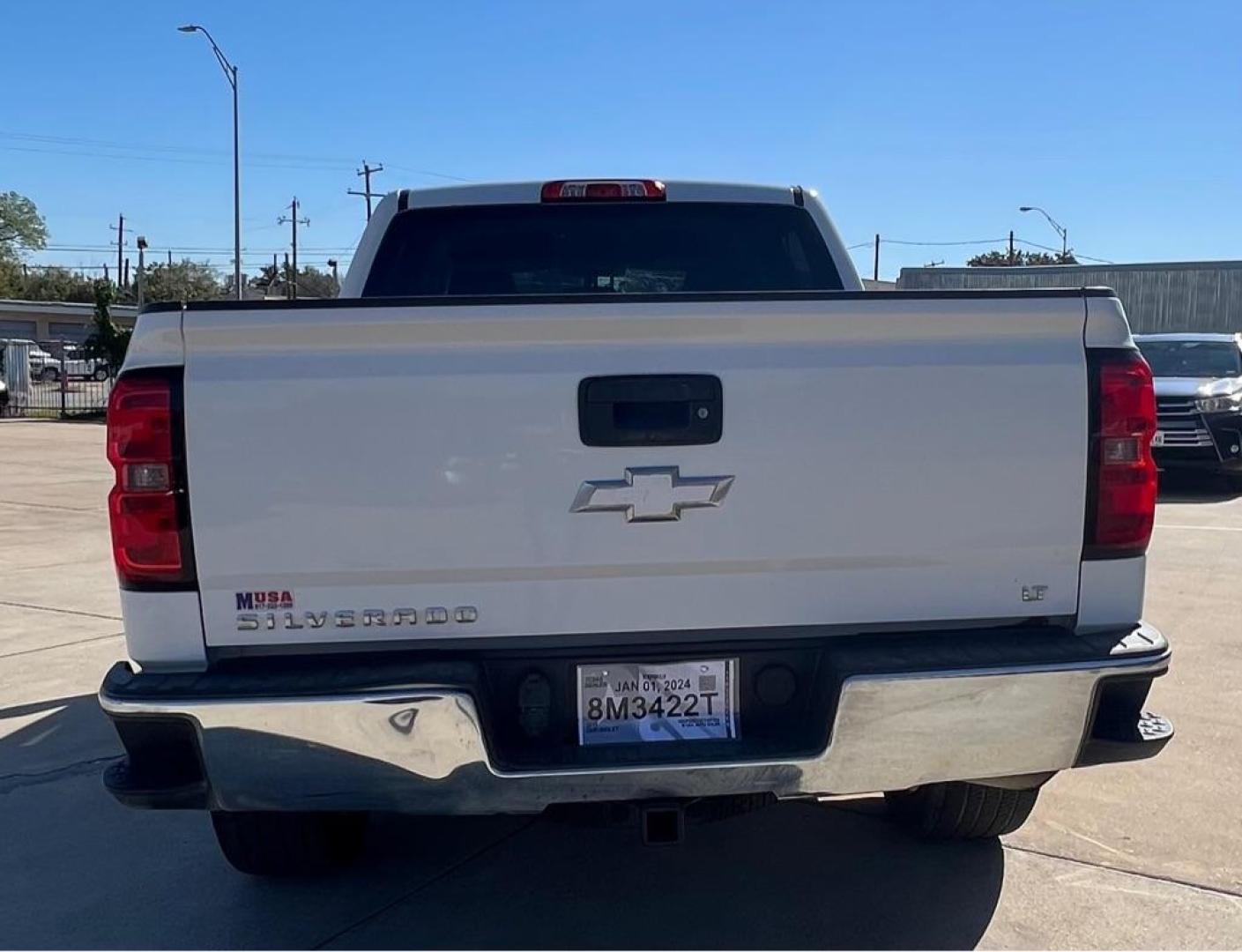 2015 White CHEVROLET SILVERADO 1500 LT (3GCPCREC0FG) with an 5.3L engine, Automatic transmission, located at 4415 NE 28th St, Haltom City, TX, 76117, (817) 222-9334, 32.795322, -97.280937 - Photo#7