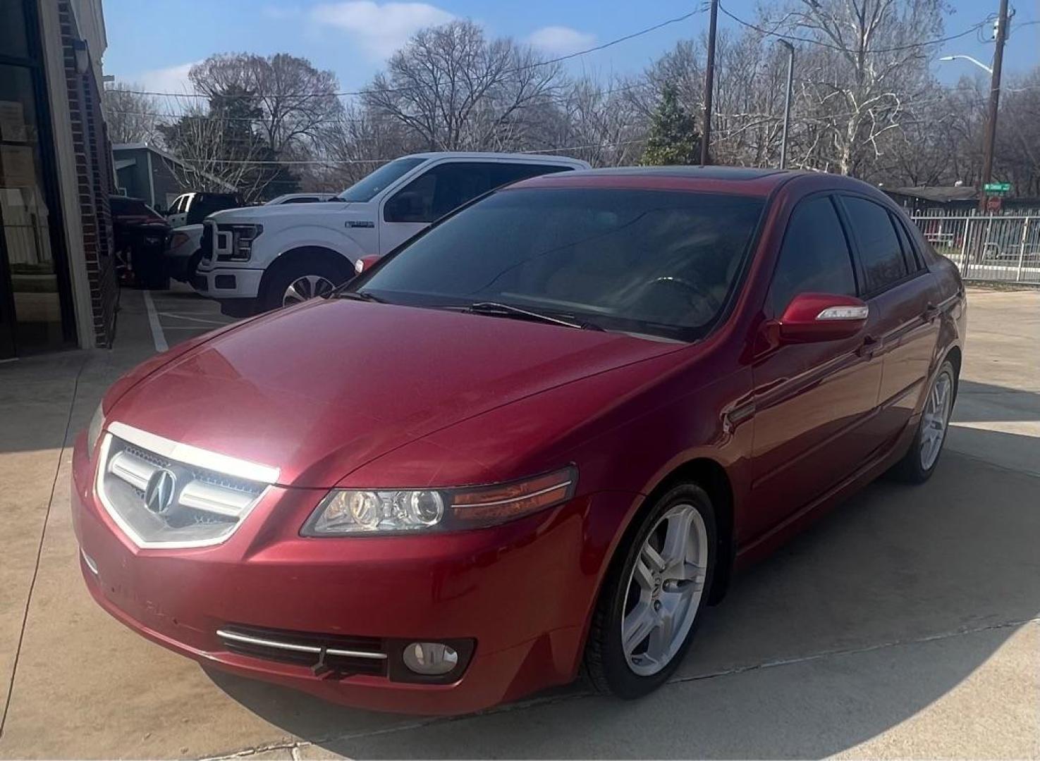 2008 RED ACURA TL (19UUA66288A) with an 3.2L engine, Automatic transmission, located at 4415 NE 28th St, Haltom City, TX, 76117, (817) 222-9334, 32.795322, -97.280937 - Photo#1