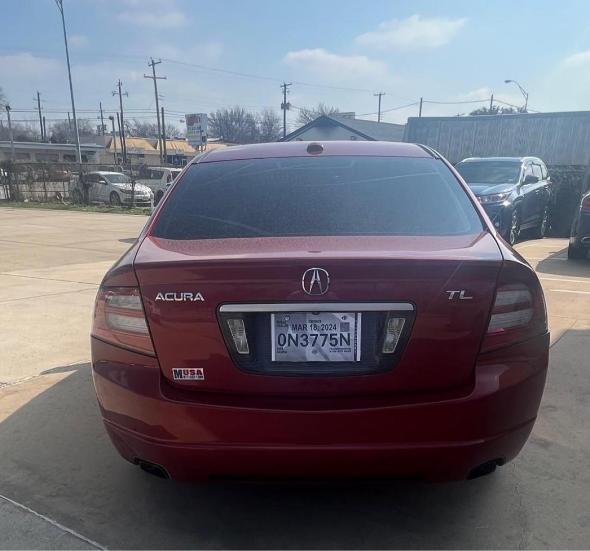 2008 RED ACURA TL (19UUA66288A) with an 3.2L engine, Automatic transmission, located at 4415 NE 28th St, Haltom City, TX, 76117, (817) 222-9334, 32.795322, -97.280937 - Photo#7