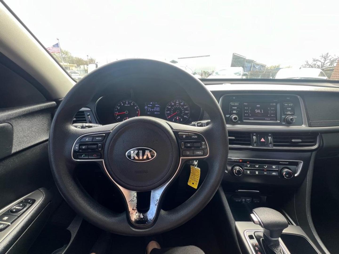 2017 Silver KIA OPTIMA LX (5XXGT4L37HG) with an 2.4L engine, Automatic transmission, located at 4415 NE 28th St, Haltom City, TX, 76117, (817) 222-9334, 32.795322, -97.280937 - Photo#12