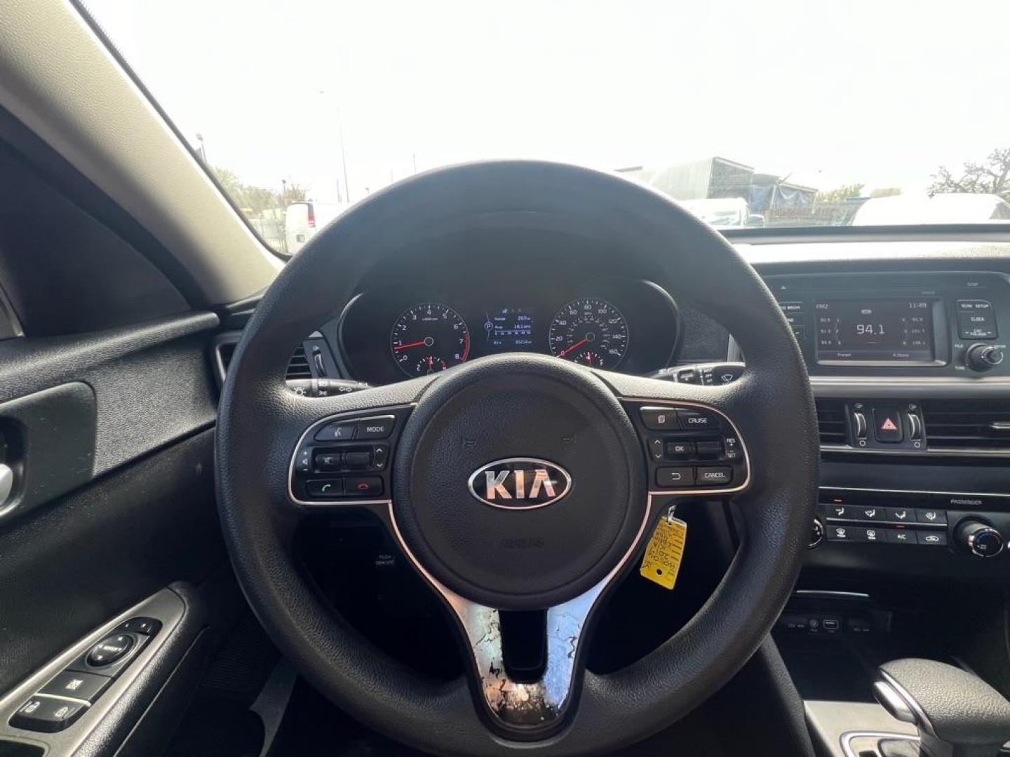 2017 Silver KIA OPTIMA LX (5XXGT4L37HG) with an 2.4L engine, Automatic transmission, located at 4415 NE 28th St, Haltom City, TX, 76117, (817) 222-9334, 32.795322, -97.280937 - Photo#13