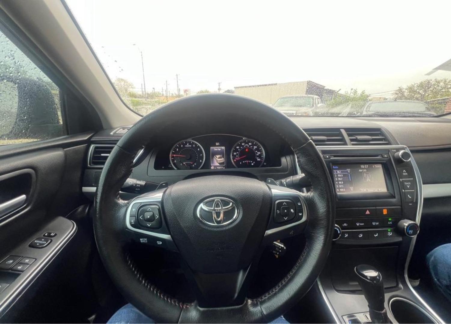 2015 Black TOYOTA CAMRY LE (4T1BF1FK1FU) with an 2.5L engine, Automatic transmission, located at 4415 NE 28th St, Haltom City, TX, 76117, (817) 222-9334, 32.795322, -97.280937 - Photo#12