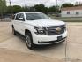 2015 WHITE CHEVROLET SUBURBAN 1500 LTZ (1GNSCKKC0FR) with an 5.3L engine, Automatic transmission, located at 4415 NE 28th St, Haltom City, TX, 76117, (817) 222-9334, 32.795322, -97.280937 - Photo#0