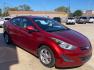 2014 RED HYUNDAI ELANTRA SE (5NPDH4AE1EH) with an 1.8L engine, Automatic transmission, located at 4415 NE 28th St, Haltom City, TX, 76117, (817) 222-9334, 32.795322, -97.280937 - Photo#2