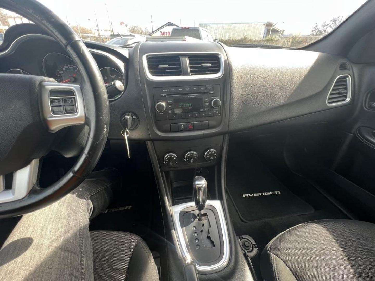 2013 BLACK DODGE AVENGER SXT (1C3CDZCG5DN) with an 3.6L engine, Automatic transmission, located at 4415 NE 28th St, Haltom City, TX, 76117, (817) 222-9334, 32.795322, -97.280937 - Photo#14